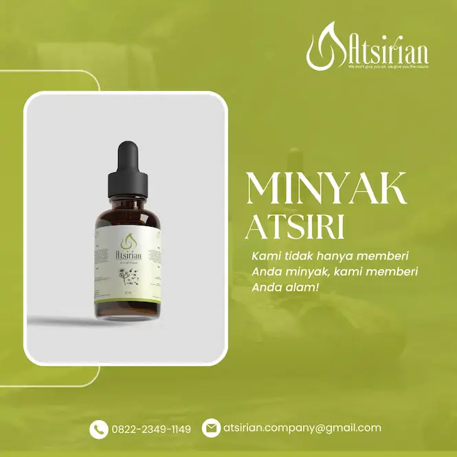 Label Kemasan Atsiri